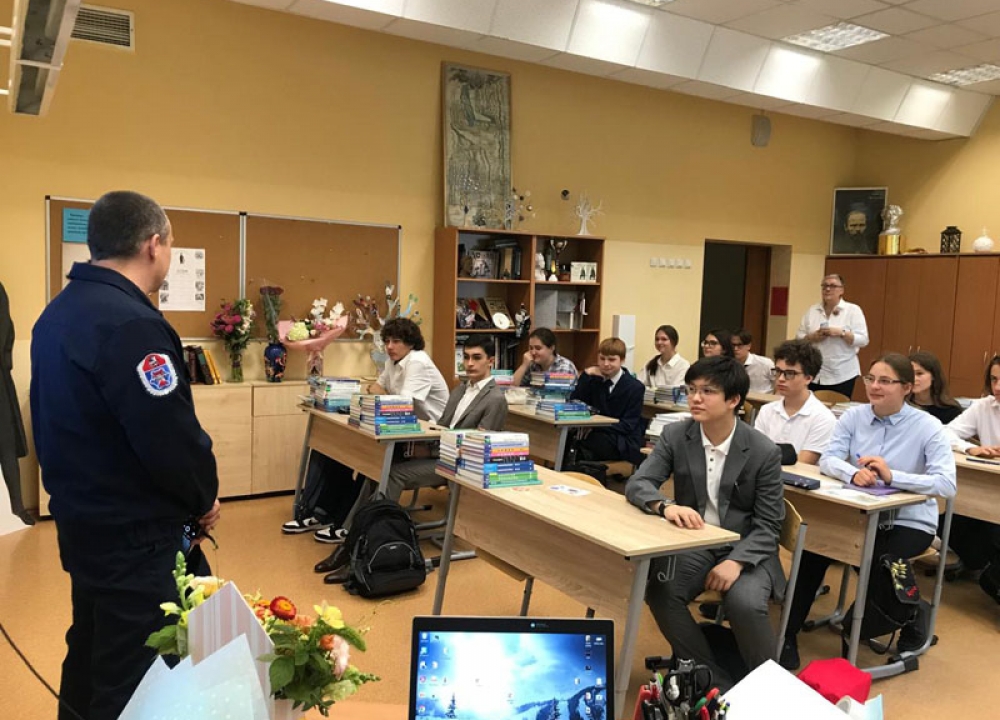 Провели уроки безопасности в День знаний