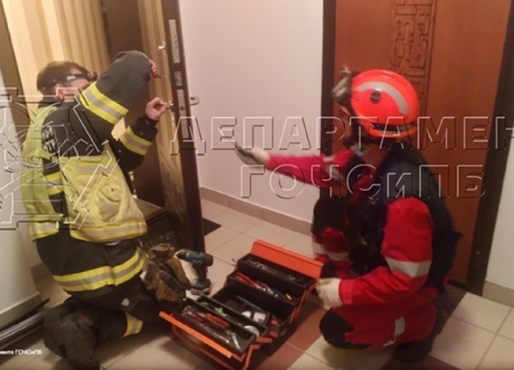 Спасатели Московского авиационного центра помогли 1,5-годовалому малышу