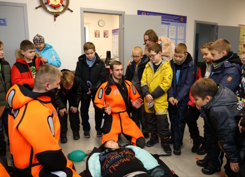 Московские спасатели на воде подвели итоги работы в ноябре