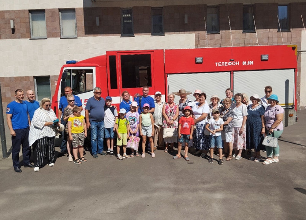 Экскурсия помогает лучше понять работу пожарных