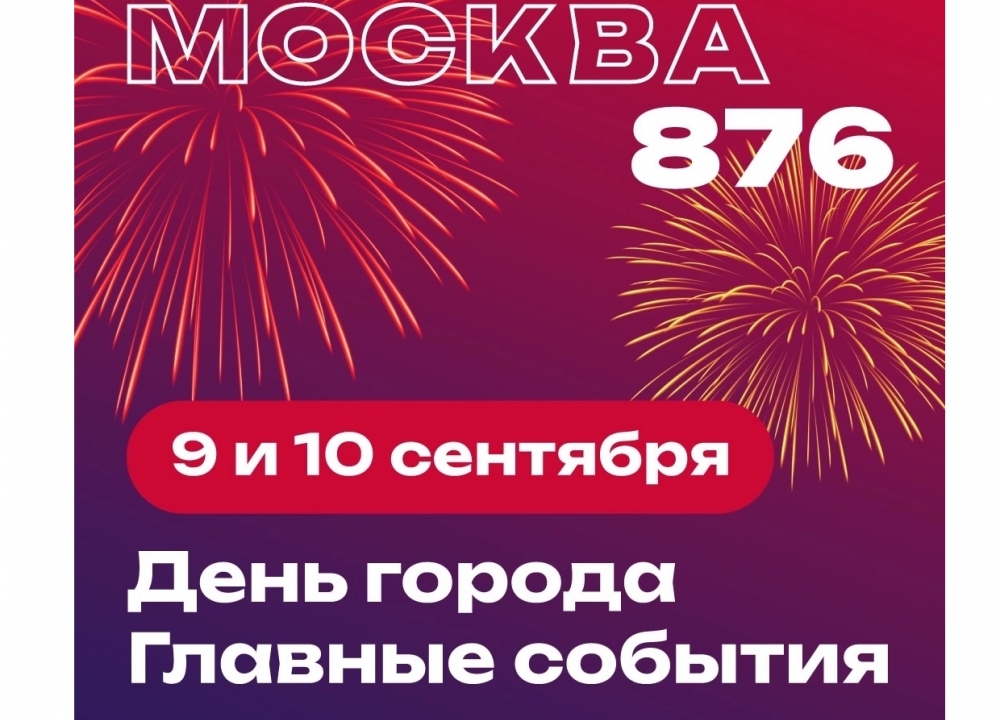 Москве 876-лет!