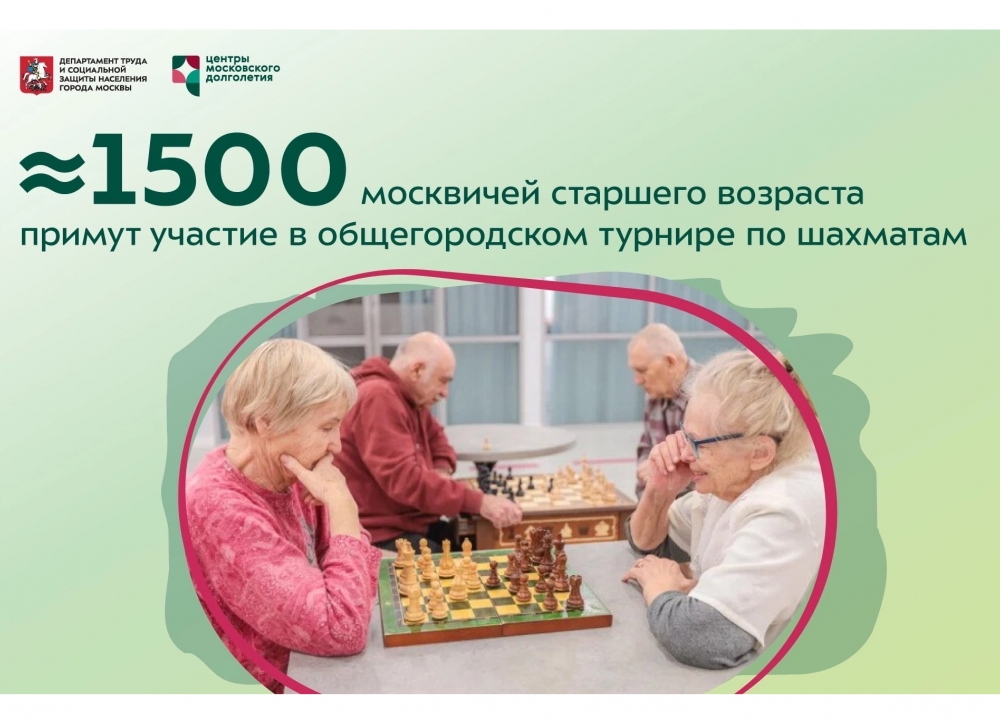 Шахматный турнир для старшего поколения