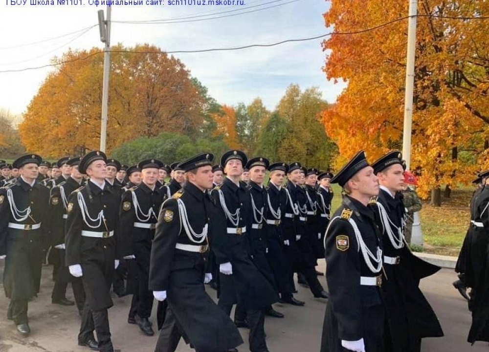 Кадеты Теплого Стана готовятся к Торжественному маршу на Красной площади