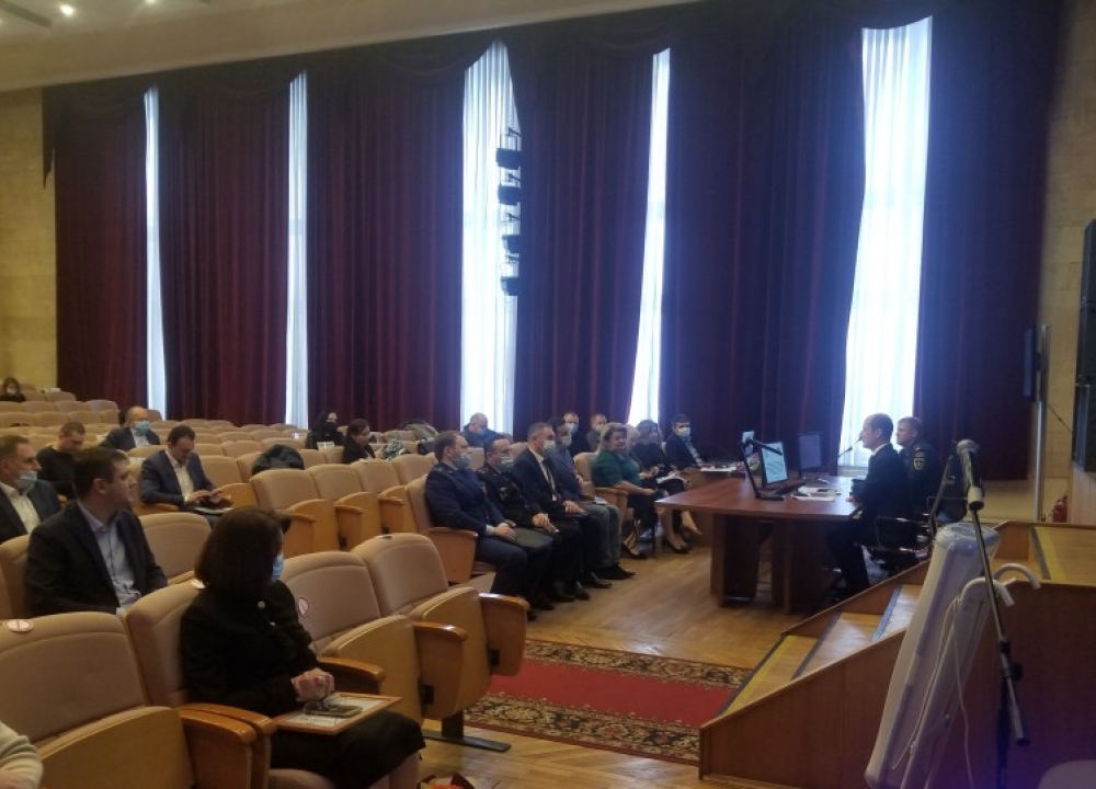 В ЮЗАО подведены итоги деятельности  окружного звена МГСЧС в...