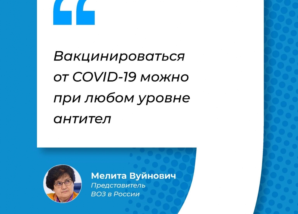 Вакцинация от COVID-19 и антитела