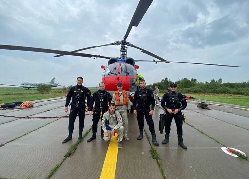 Спасатели Московского авиацентра получили допуски к спасению людей с воды