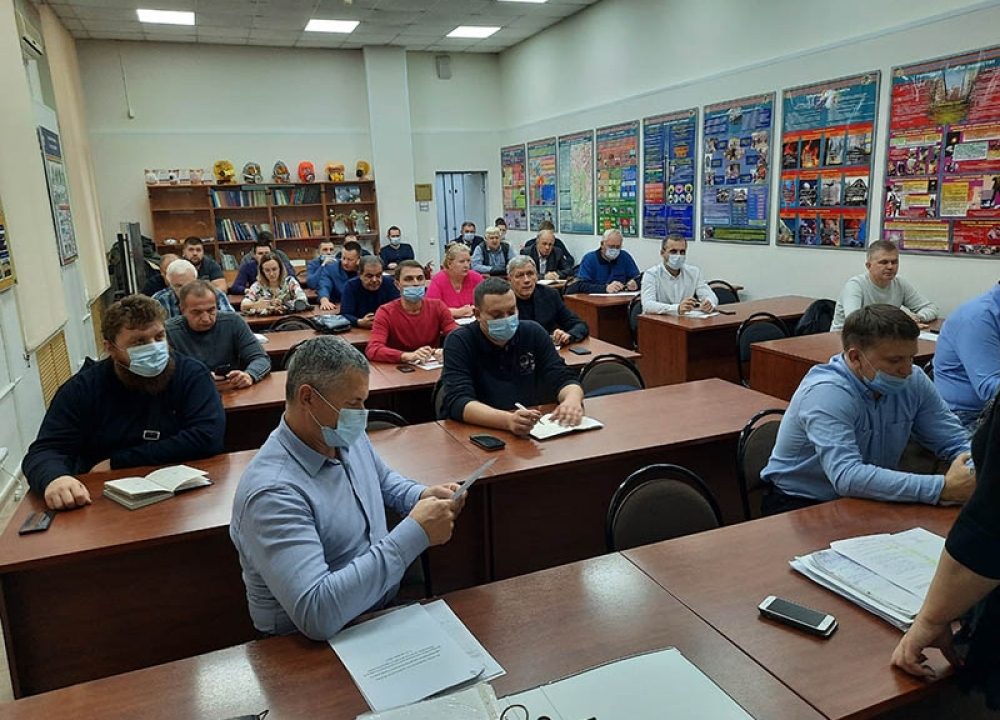 В ЮЗАО провели занятие для специалистов гражданской обороны