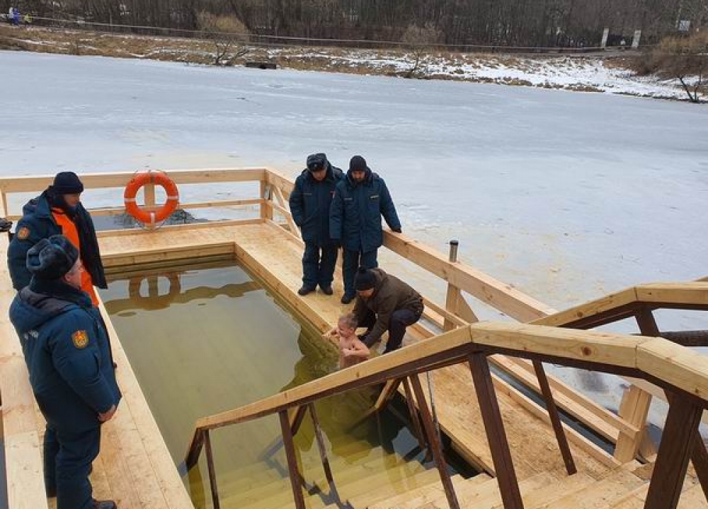 Крещенские купания прошли в ЮЗАО